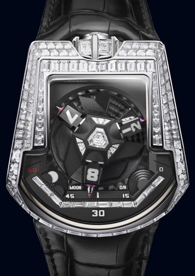 Replica Urwerk UR-202 Baguettes White Gold Watch